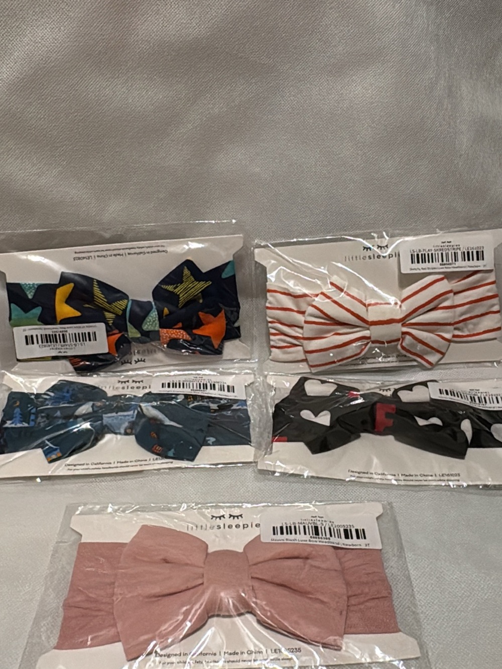 Little Sleepies  Bow Headband for Kids